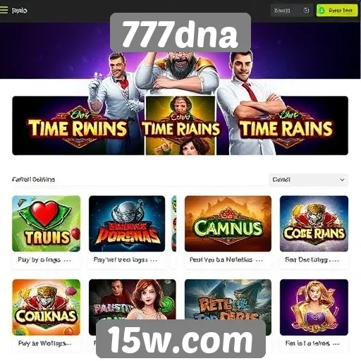 Estudo sobre a variedade de jogos disponíveis no 777dna